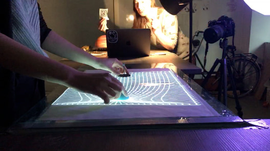 Setup of tangible table 2