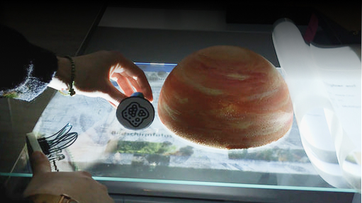 Setup of tangible table