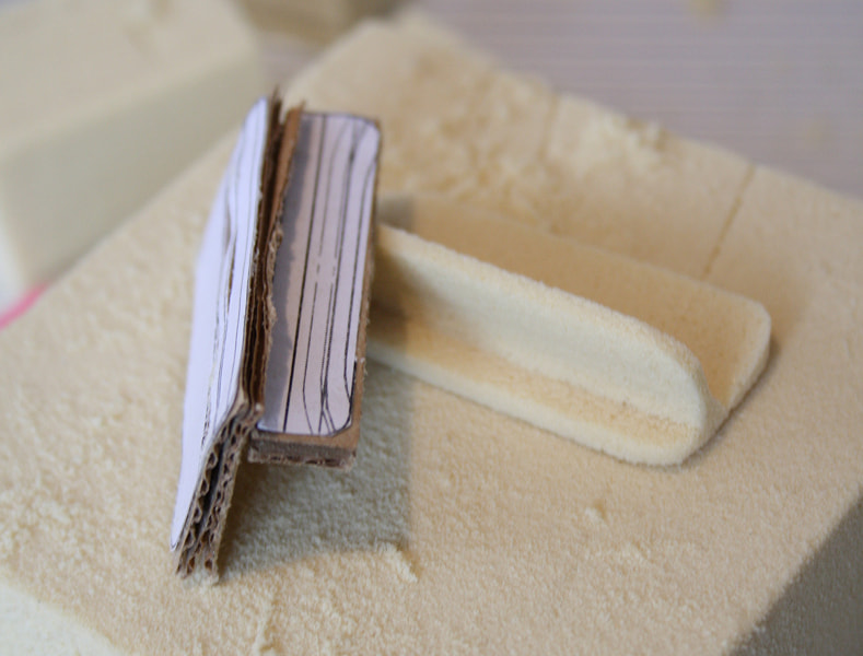 Low fidelity prototype out of foam