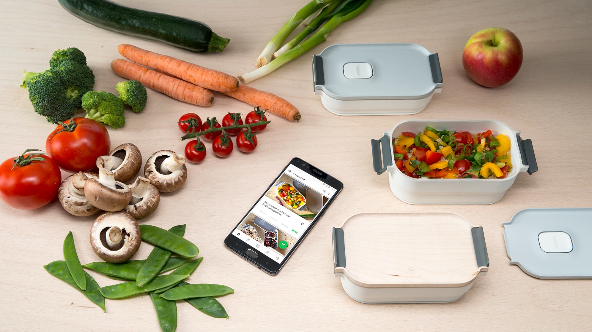 Hero image prepared mealprep system